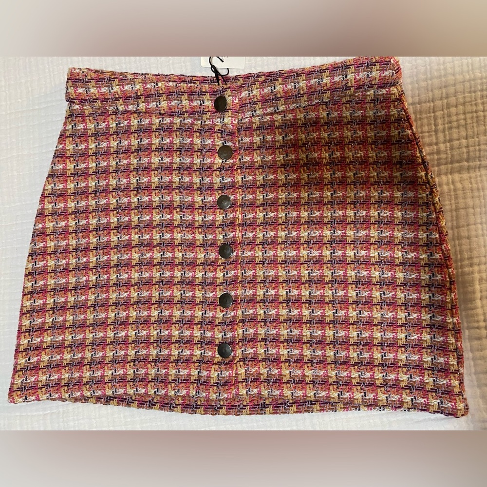 NWT ZARA TRF MINI SKIRT